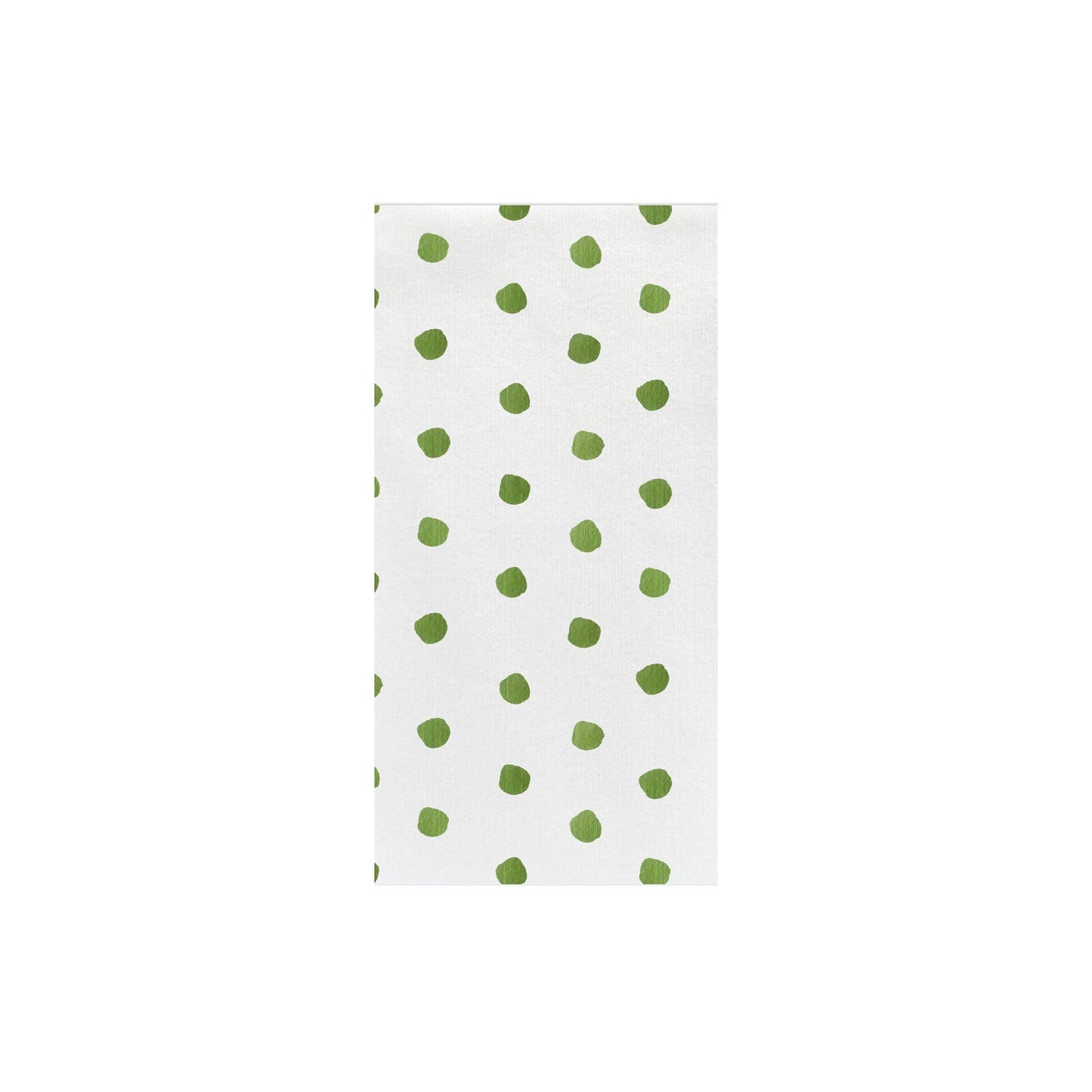 VIETRI Inc. - Papersoft Napkins Dot Green Guest Towels (Pack of 20)