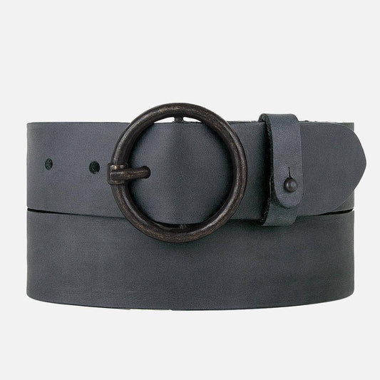 Amsterdam Heritage Belts, Bags, Apparel, Jackets - Pip | Vintage Full-Grain Leather Belt for Women: Anthracite / M/L-95