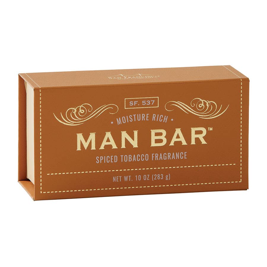 San Francisco Soap / Man Bar Soap - Spiced Tobacco Man Bar