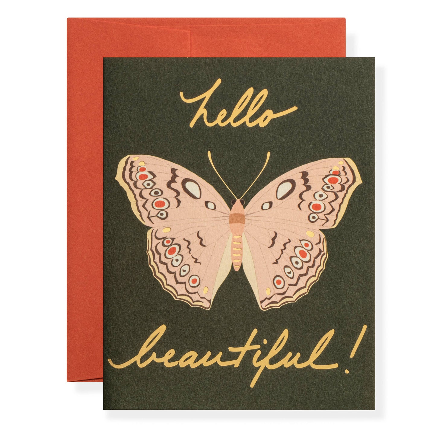 Karen Adams Designs - Hello Beautiful Greeting Card